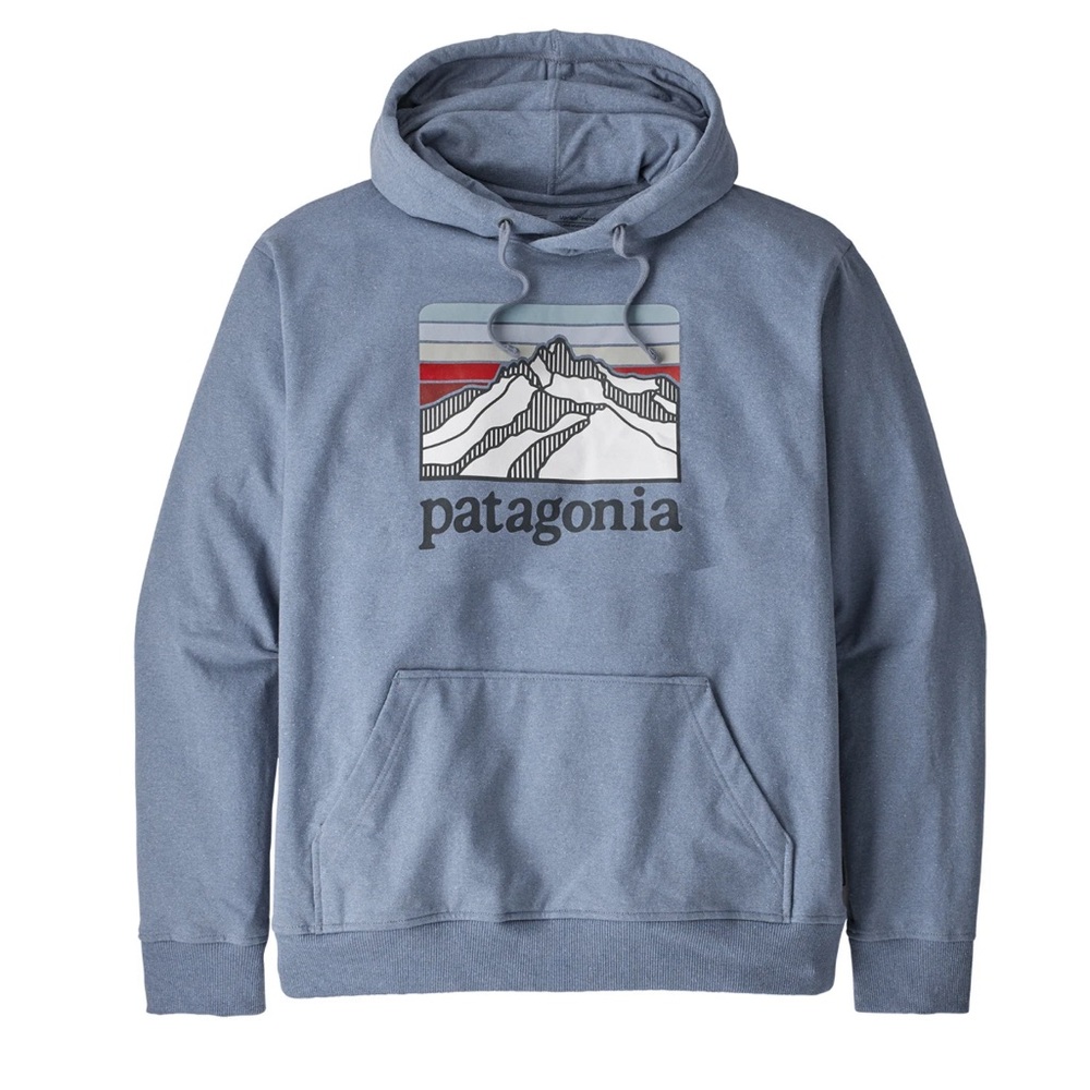 Patagonia Regular Fit Line Logo Ridge Uprisal  Hoodie M